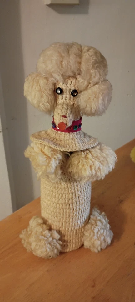 Cubierta de botella de vino de ganchillo Foto 1 de 1