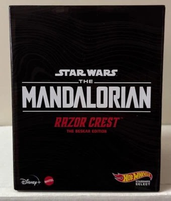 Star Wars Mandalorian Hot Wheels 1:64 Beskar Edition Razor Crest Mattel 2022 - Image 1 of 4