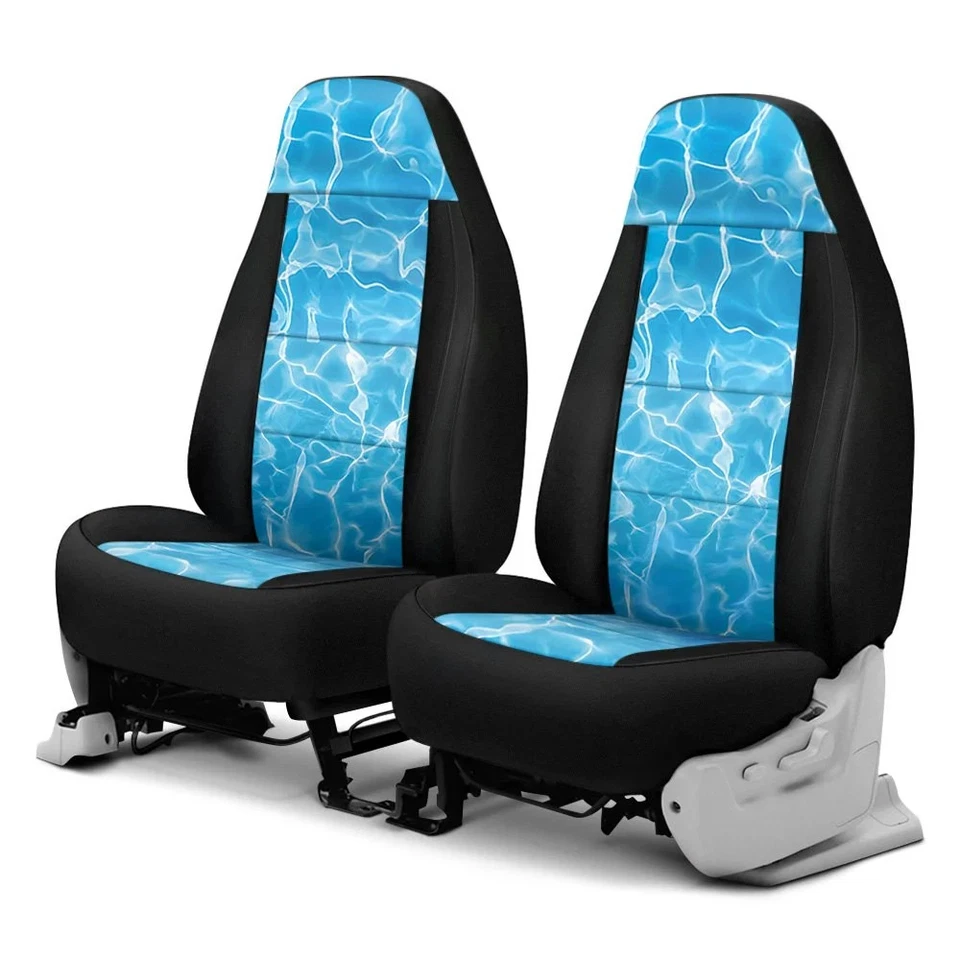 For Audi S3 16-20 Seat Cover Designer Printed Neosupreme 1st Row Nature Water Foto 1 de 4