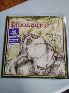 Dinosaur Jr. You're Living All Over Me Vinyl Record Purple Ripple Newbury Comics - Picture 1 of 4