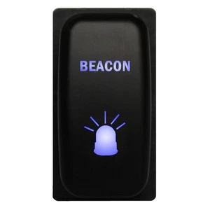 Druckschalter 1B51B 12V BEACON Ein-Aus LED blau für Mitsubishi Pajero L200 S4 Se... - Bild 1 von 2