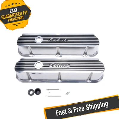 Edelbrock 4264 Elite II Valve Covers for Ford 289/302/351W, except Boss - Image 1 of 4