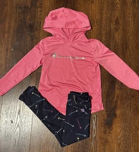 Champion Girls 2-Piece Hoodie & Legging size 5/6 - Picture 1 of 3