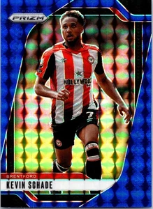 2024-25 Panini Prizm Premier League Kevin Schade #242 Blue Mosaic Brentford - Bild 1 von 2