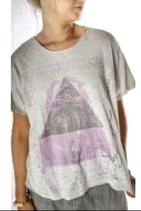 Magnolia Pearl "Sufi" Kurzarm T-Shirt Moonlight Rainbow Warrior - Ausverkauft - Bild 1 von 11