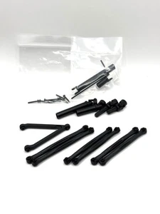 SCX24 Wheelbase Kit - Complete Links & Driveshafts C10, JLU, Basecamp, Bronco - Picture 1 of 2