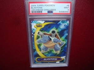 2004 Topps Pokemon Advanced Challenge #8 Blastoise non foil PSA 9 Mint - Picture 1 of 1