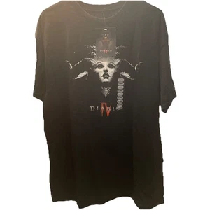 Diablo IV Black T-Shirt Blizzard Games Size XL Free Shipping! - Picture 1 of 2