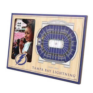 Marco de fotos YouTheFan NHL Tampa Bay Lightning 3D StadiumViews, 12" x 8" - Imagen 1 de 6