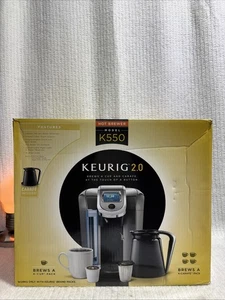 Keurig 2.0 K550 Cafetera Digital Pantalla Táctil, Plateada NUEVA - Imagen 1 de 11