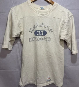 Camiseta deportiva vintage de los Dallas Cowboys campeón prendas de punto NFL descoloridas EE. UU. juvenil talla grande - Imagen 1 de 10