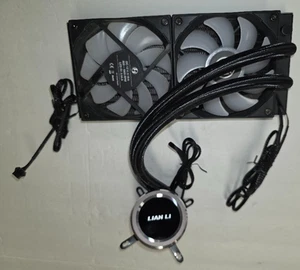 Lian Li Galahad AIO 240/360 RGB Black Liquid Cooler - Used - Zdjęcie 1 z 6