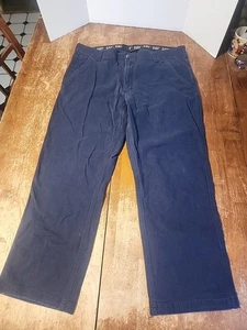CAT Caterpillar Work Pants Utility Flex Waistband 40x30 149651 Blue M3Y - Picture 1 of 5
