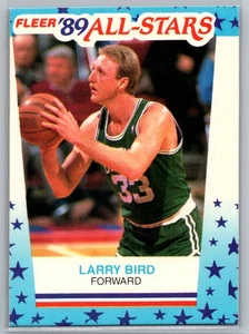 Pegatinas Fleer #10 Larry Bird 1989-90 - Imagen 1 de 2