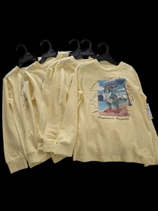 Nuevo con etiquetas Paquete de 5 camisetas gráficas de manga larga para niños - Talla 8 - Estampado de dinosaurios - Reventa - Imagen 1 de 3
