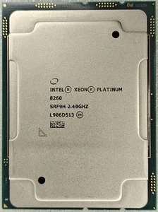 Intel Xeon Platinum 8260 CPU 24Cores 48Threads 3.9GHZ LGA3647 Server Processors - Picture 1 of 2