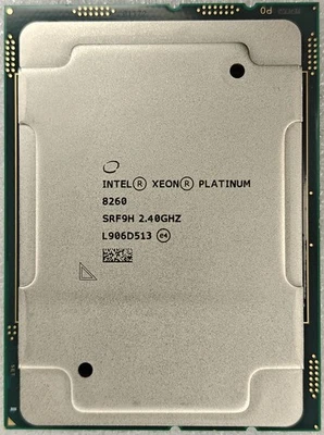 Intel Xeon Platinum 8260 CPU 24Cores 48Threads 3.9GHZ LGA3647 Server Processors - Image 1 of 2