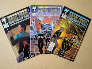 Star Trek Deep Space Nine The Maquis Soldier of Peace Complete Set 3 Malibu MINT - Picture 1 of 5