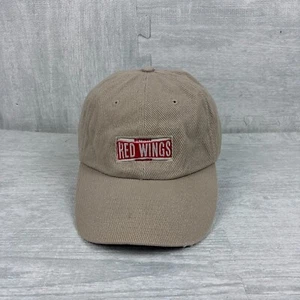 Vintage Y2K Detroit Red Wings Mütze Kappe Riemen hinten Cord Sport Spezialitäten NHL - Bild 1 von 6