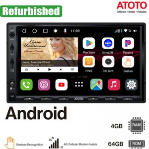 ATOTO S8 Ultra 4G+64G Android 7"Car Radio GPS Stereo Android Auto 4G LTE AI WIFI - Picture 1 of 12