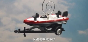 Bass Fishing Boat Custom Christmas Ornament Nitro Ranger Tracker Lund America - Picture 1 of 12