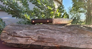 Australian Handcrafted Damasteel Grosserosen Pattern Hunting Knife - Picture 1 of 3