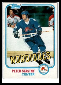 1981-82 Topps #39 Peter Stastny Quebec Nordiques - Bild 1 von 2