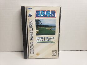 Pebble Beach Golf Links Sega Saturn 1995 Tested. Clean