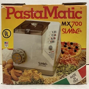Pre-Owned/Used*Vintage Simac MX700 PastaMatic Automatic Pasta Machine w/Discs - Picture 1 of 15