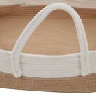 Woven Basket Foldable Cotton Rope Baby Carry Basket Or Basket Mattress Accessory