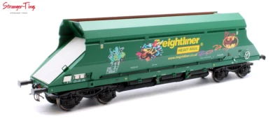 Dapol #D# HIA Hopper Freightliner Heavy Haul Green 369020 Graffiti O Gauge - Image 1 of 3