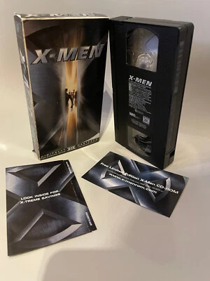 X-MEN rare US Import VHS Metallic Slipcase THX NTSC Marvel - Bild 1 von 3