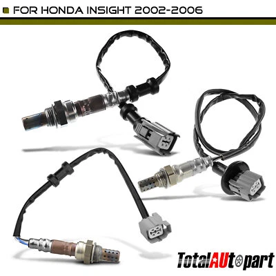 3x Sensor de oxígeno O2 para Honda Insight 2002-2006 aguas arriba y aguas abajo y centro Foto 1 de 4