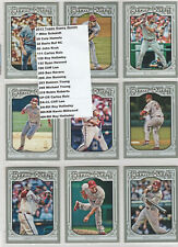 2013 Topps Gypsy Queen Baseball Cards 30