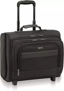 15.6-Inch Laptop Rolling Overnighter Case, Removable Sleeve, Black, B64 - Picture 1 of 7