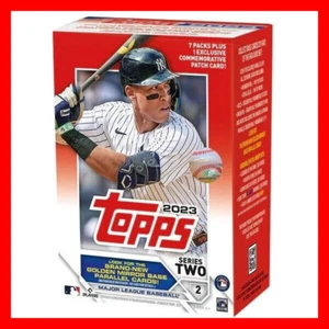 2023 Topps Box Baseball Series 2 Blaster Box Box 7 Packs à 14 Karten - Bild 1 von 8