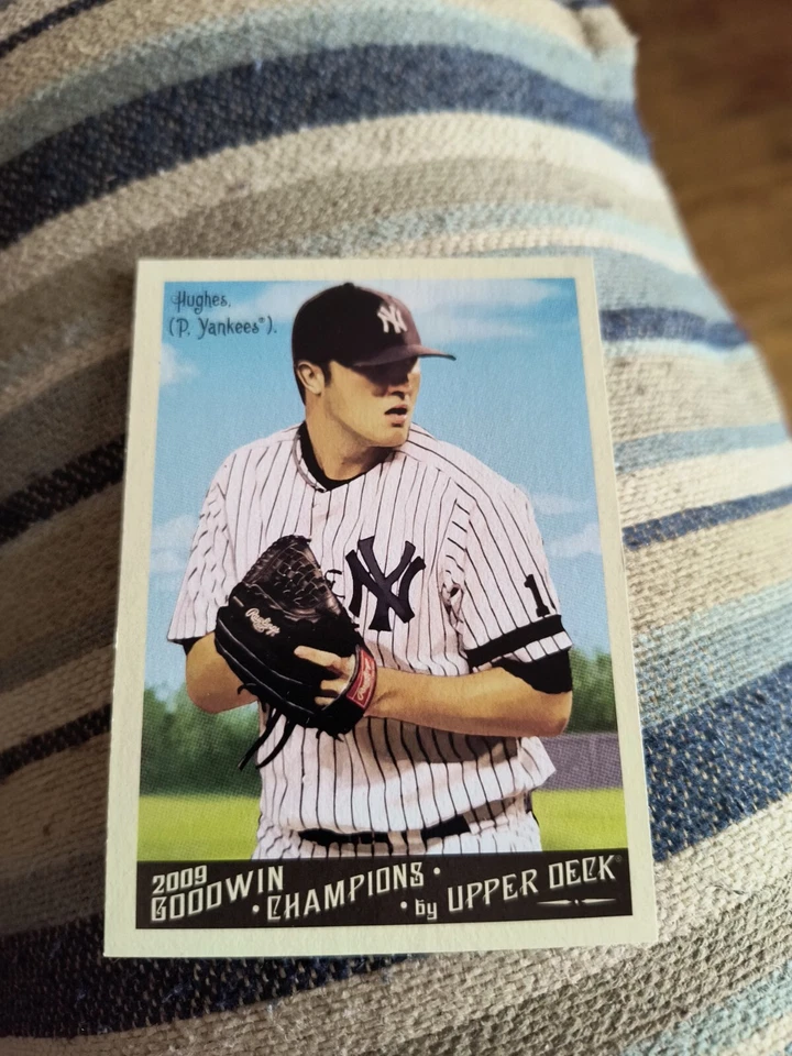 PHIL HUGHES 2009 UPPER DECK GOODWIN CHAMPIONS #186 FREE SHIPPING  - Image 1 of 2