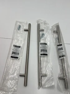 (QTY 3) Liberty 224/304mm Steel Bar Pull P01015-SS-C Stainless Steel - Picture 1 of 5