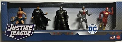 美泰 DC JUSTICE LEAGUE 微型系列 5 件套迷你玩偶 - 全新带盒 — 第 1/3 张图片