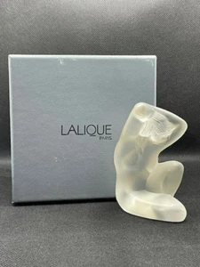 LALIQUE PARIS 2000 NUDE "PENSEE" CRYSTAL SCULPTURE/FIGURINE BOXED*LOW RESERVE* - Picture 1 of 9