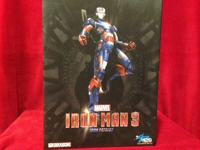Iron Man 3 Iron Patriot by Dragon Models 1:9 Action Hero / MIB BRAND NEW - Image 1 of 4