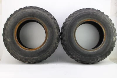 Пара передних шин 2007 Yamaha Raptor 350 Yfm350r AT21x7-10 k9674 - Изображение 1 из 4