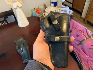 Vintage Bucheimer Black Belt Gun Holster - Picture 1 of 6