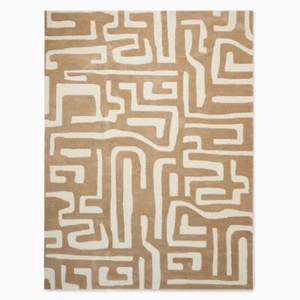 Oriental Modern Rug Hand-Tufted 100% Wool Handmade Area Rugs Carpets Home Décor - Picture 1 of 13