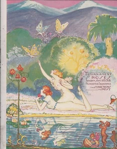 TOURNAMENT OF ROSES 1938 PROGRAM AND MAILING ENVELOPE.CAL 13 ALABAMA 0 - Picture 1 of 4