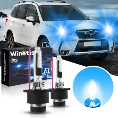 D2R Ice Blue Low Beam HID Xenon For SUBARU Forester 2006-2013 Headlight Bulbs - Image 1 of 4
