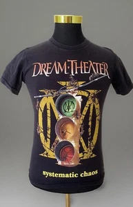 Dream Theater Systematic Chaos World T-Shirt Size Small Mens Band TeeRare - Bild 1 von 7