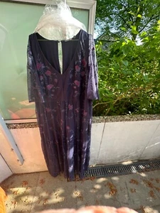 ***ABENDKLEID**FESTLICH ***BLAU ULLA POPKEN ***GRÖSSE 52*** - Bild 1 von 6