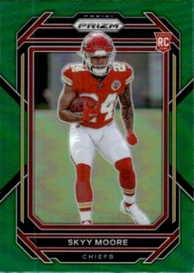 Skyy Moore 2023 Panini Prizm #331 Green Prizm Kansas City Chiefs - Picture 1 of 2
