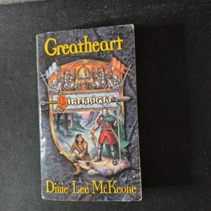 Greatheart Birthright Dixie Lee McKeone Taschenbuch 1996 Fantasy Buch Vintage - Bild 1 von 12